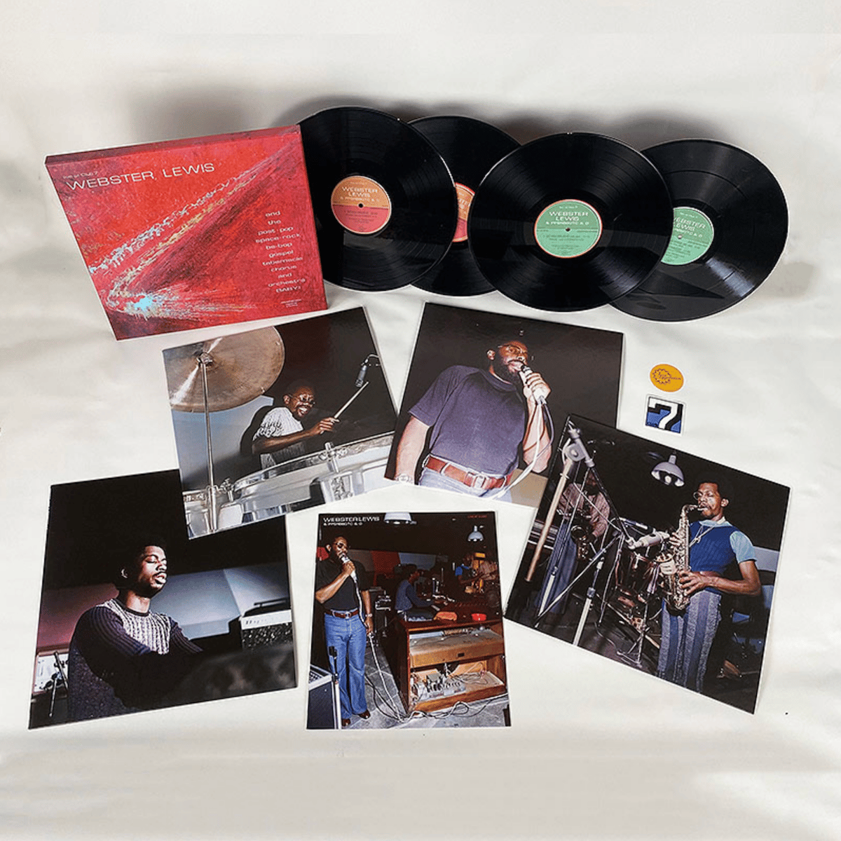 最安値 Club7 at Live Lewis Webster Box (Jazzaggression 4xLP set ミュージック